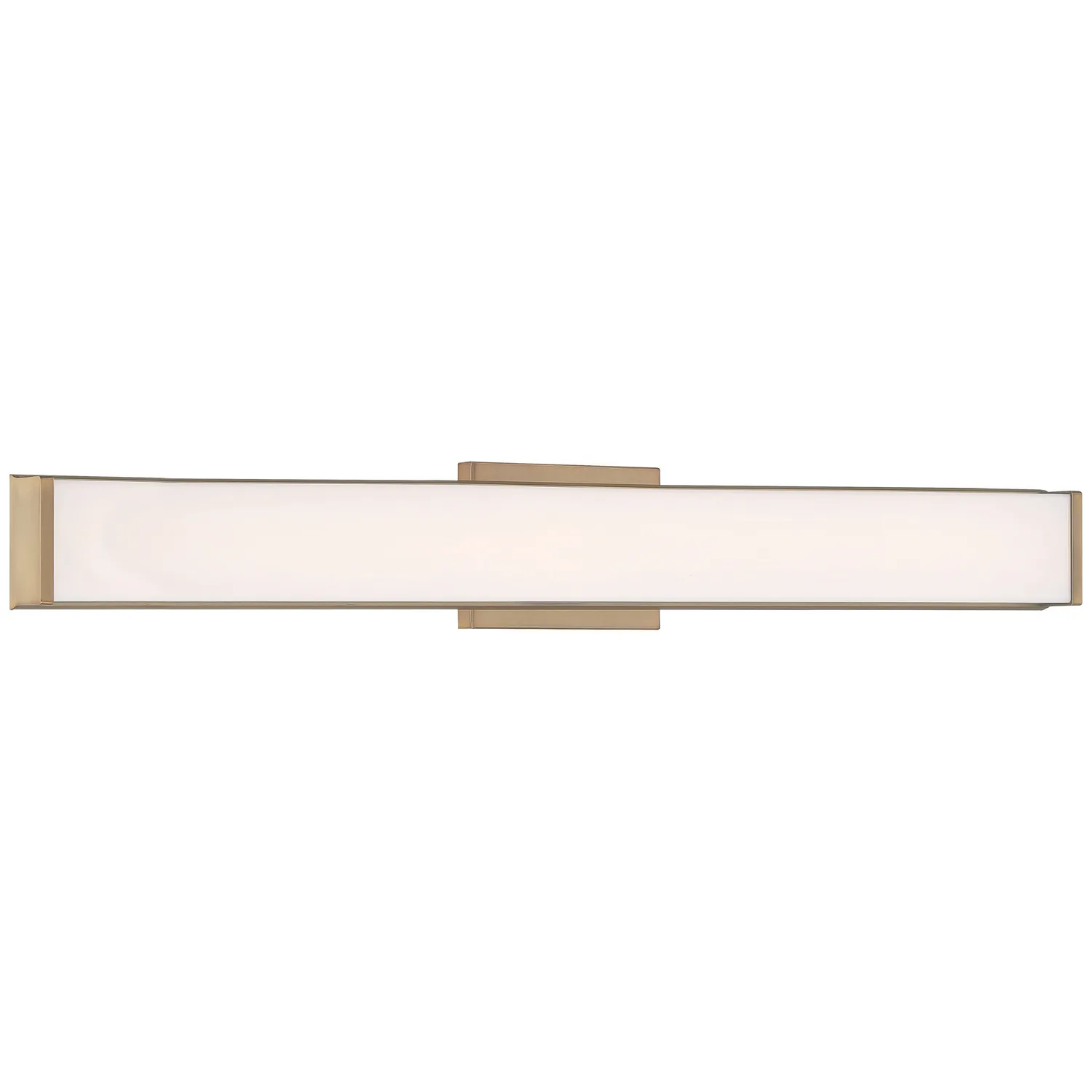 Citi LED Vanity in Antique Brushed Brass