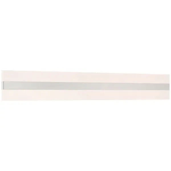 The Netherton vanity light combines contemporary design with practical functionality. Its 36-inch width and bi-directional LED lighting provide excellent illumination for larger vanities while meeting ADA and Title 24 standards.