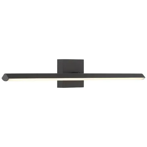 Float LED Vanity Light in Matte Black