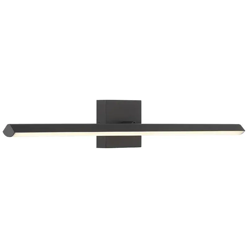 Float LED Vanity Light in Matte Black
