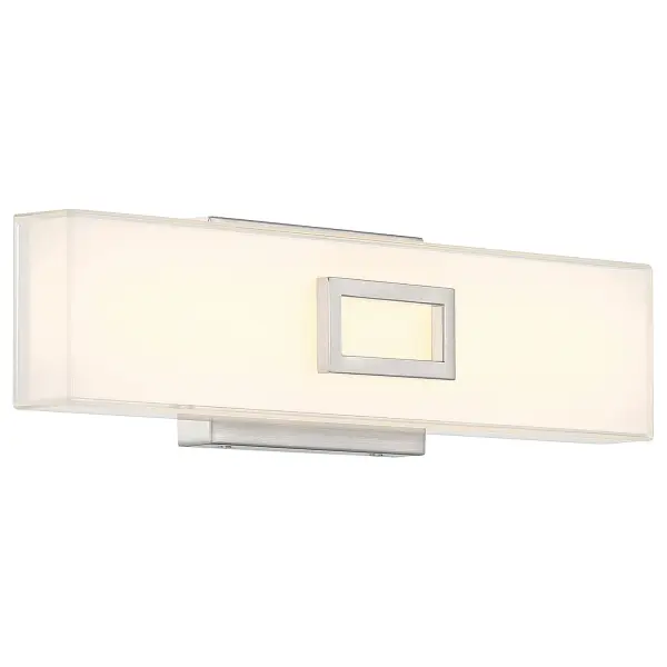 Restore LED Vanity Light in Brushed Steel