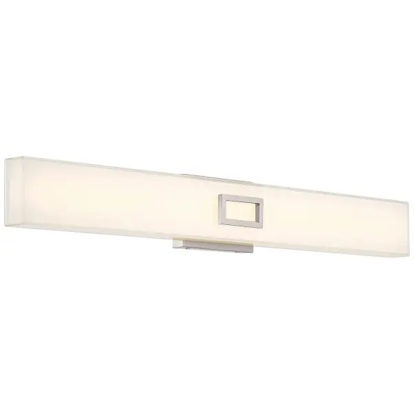 Restore LED Vanity Light in Brushed Steel