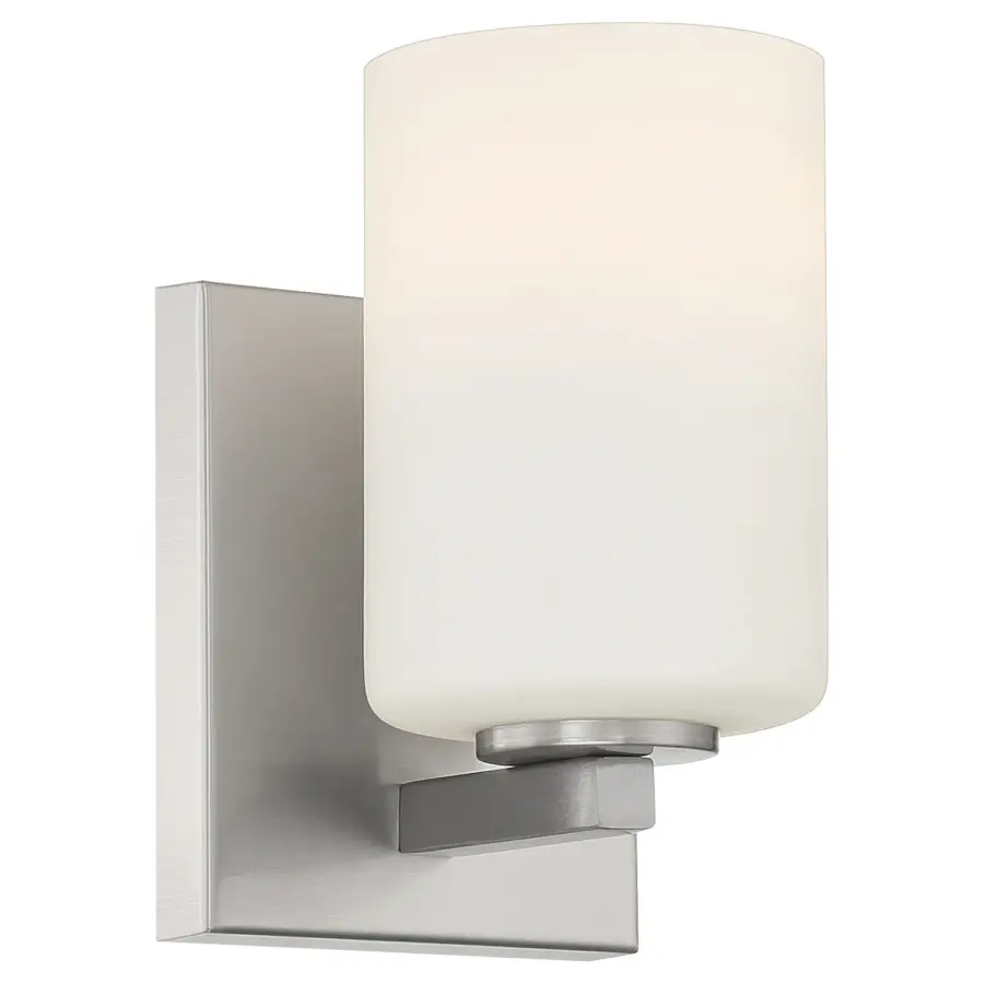 Sienna LED Wall Sconce in Brushed Steel