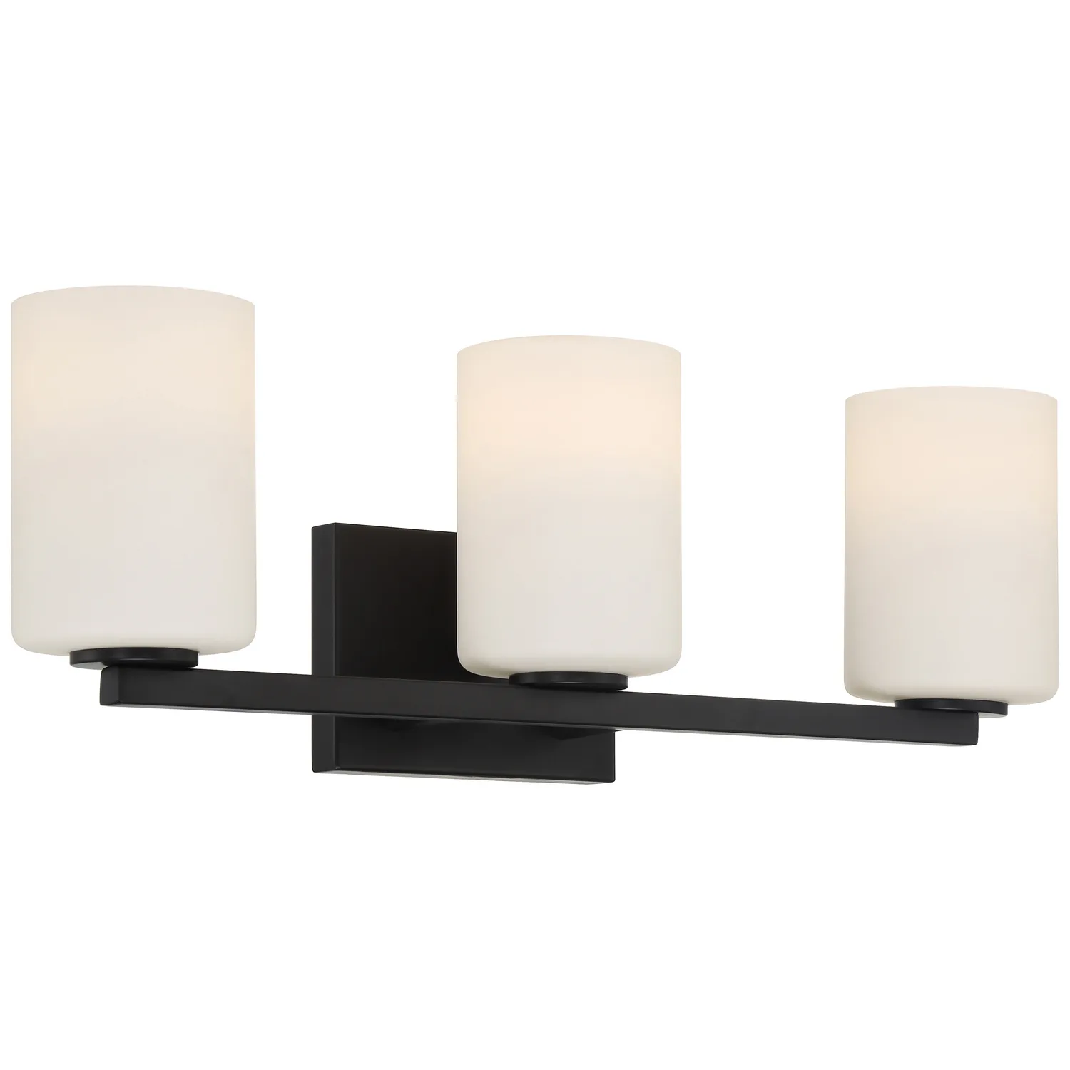 Sienna LED Vanity Light in Matte Black