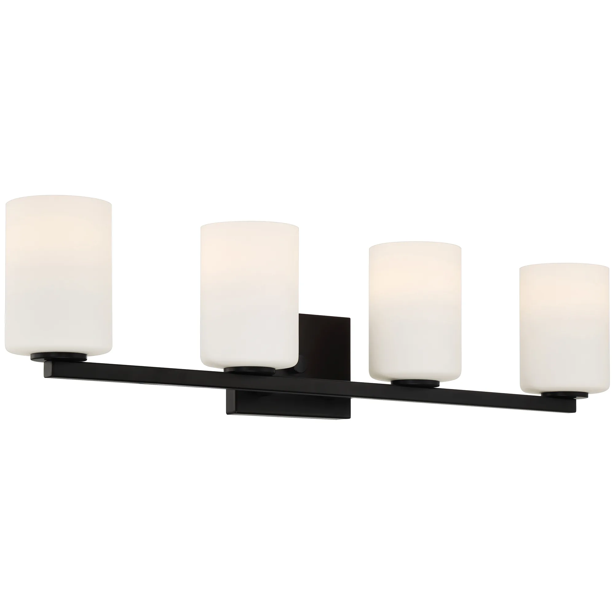 Sienna 4-Light LED Vanity in Matte Black