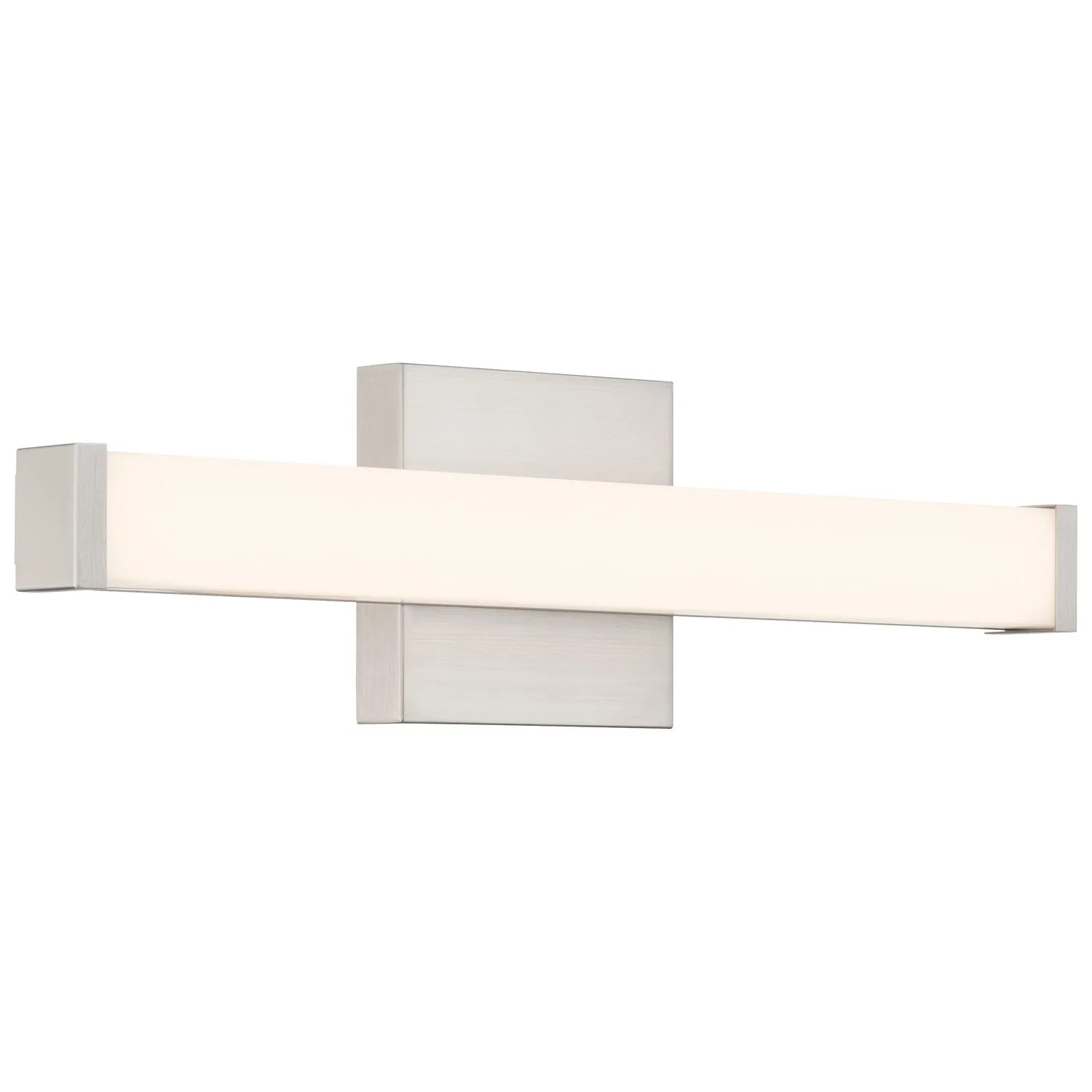 Maxx LED Vanity in Brushed Steel