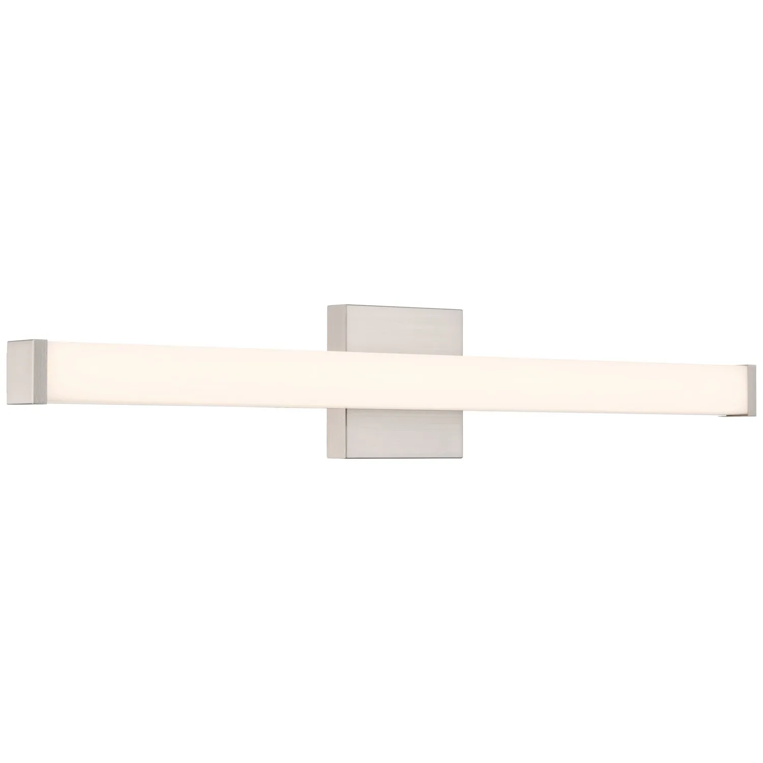 Maxx LED Vanity in Brushed Steel