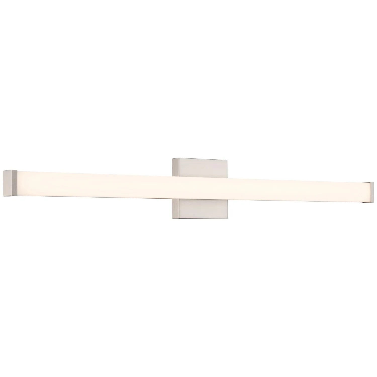 Maxx LED Vanity in Brushed Steel
