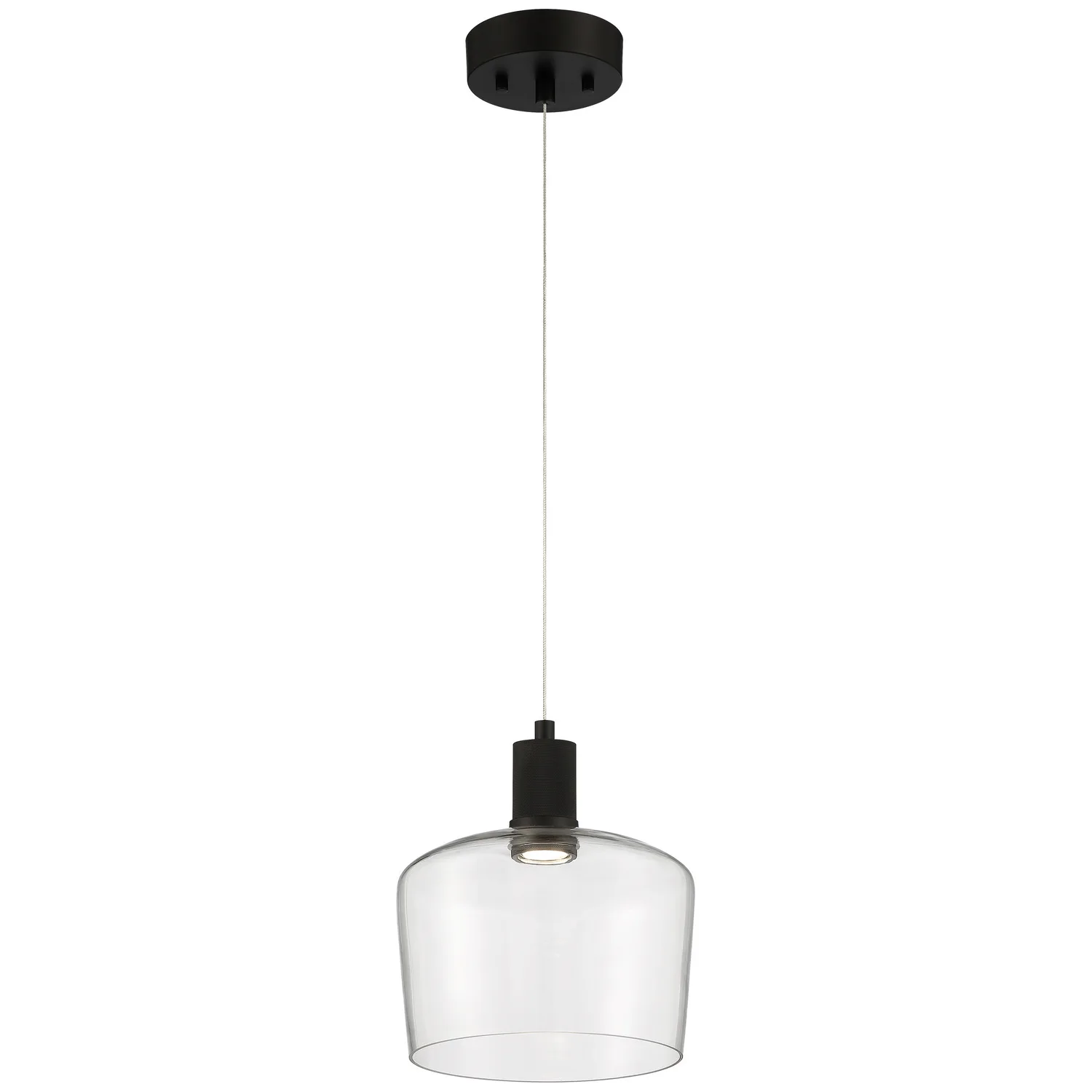 Port Nine Chardonnay LED Pendant in Matte Black