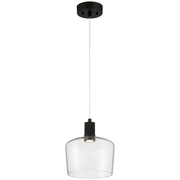Port Nine Chardonnay LED Pendant in Matte Black
