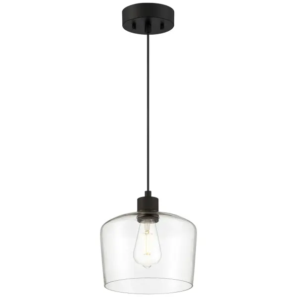 Port Nine Chardonnay LED Pendant in Matte Black