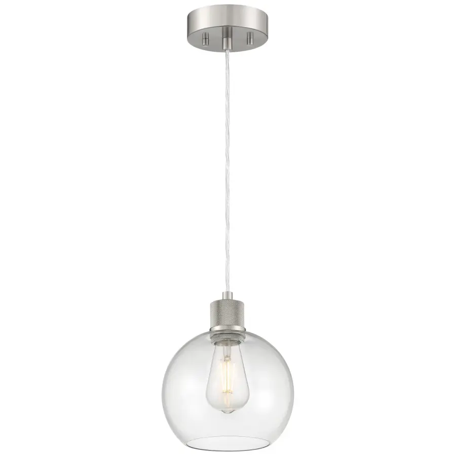 Port Nine Burgundy LED Pendant