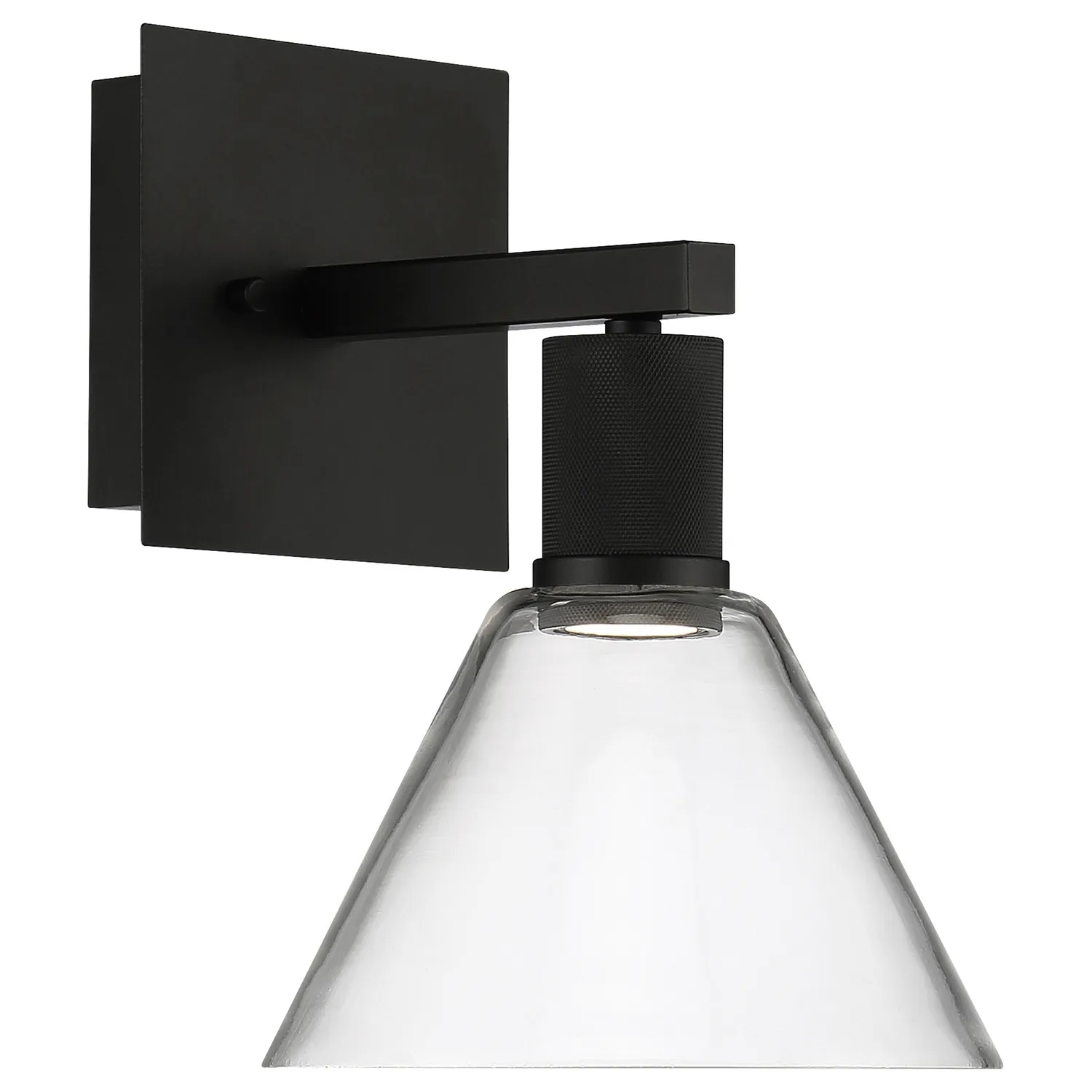 Port Nine Martini LED Wall Sconce in Matte Black