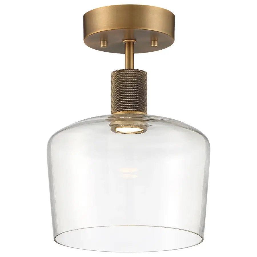 Port Nine Chardonnay LED Semi-Flush Mount