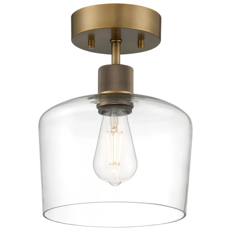 PORT NINE Chardonnay LED Semi-Flush Mount