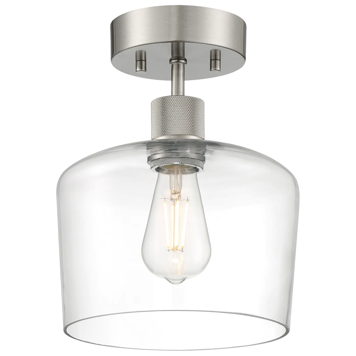 Port Nine Chardonnay LED Semi Flush Mount