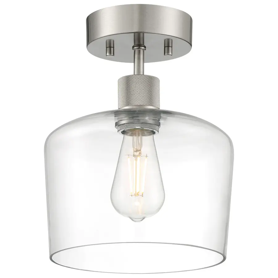 Port Nine Chardonnay LED Semi Flush Mount