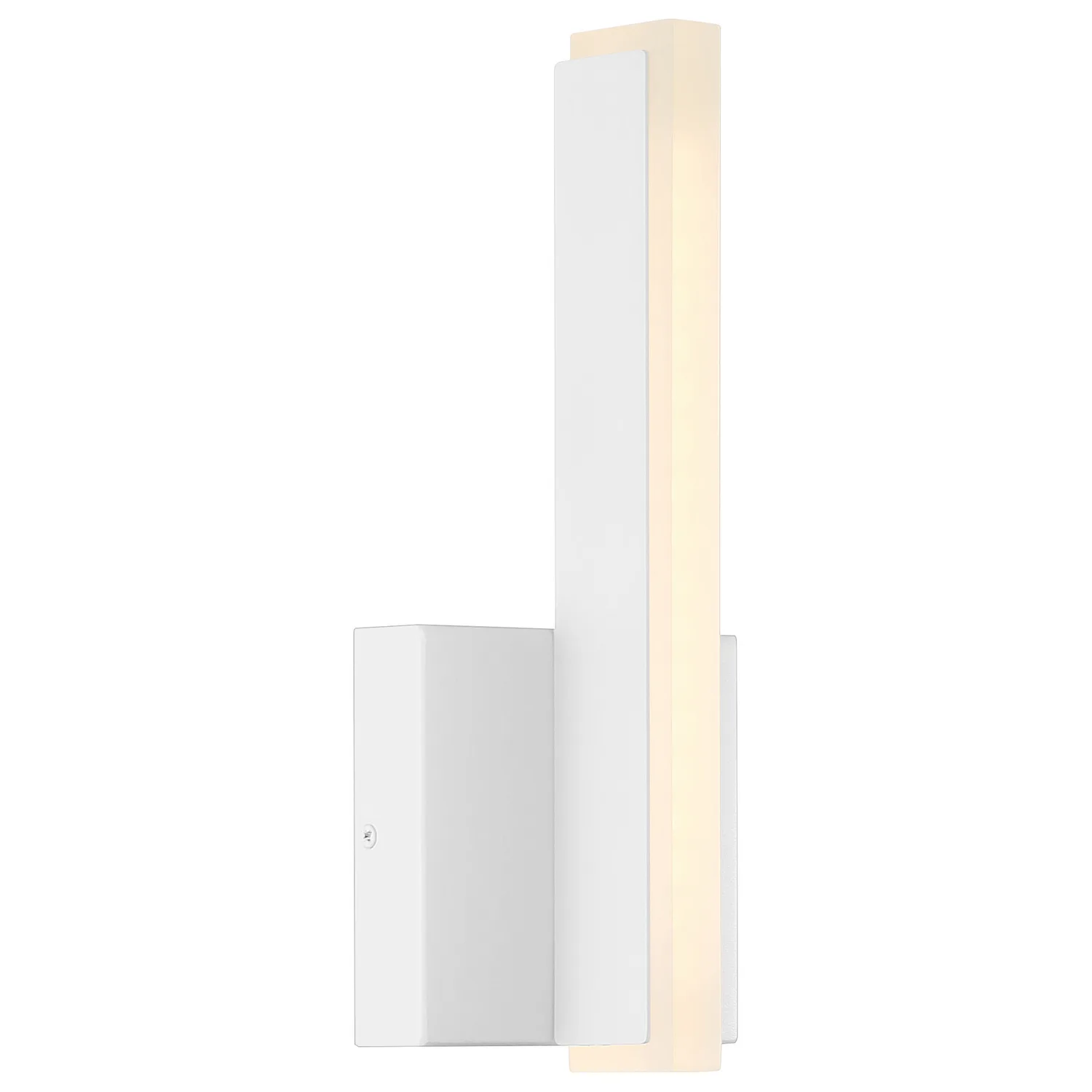 Illume LED Wall Sconce in Matte White