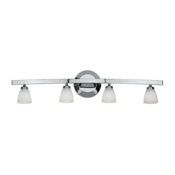 Sydney Four Light Vanity in Chrome
