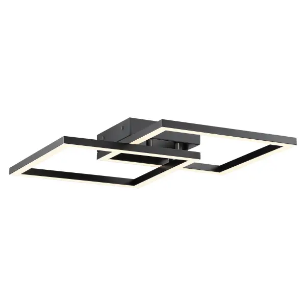 The SQUARED LED Flush Mount delivers clean, contemporary lighting with integrated LED technology. Its low-profile design and square silhouette make it ideal for modern spaces with standard ceiling heights.