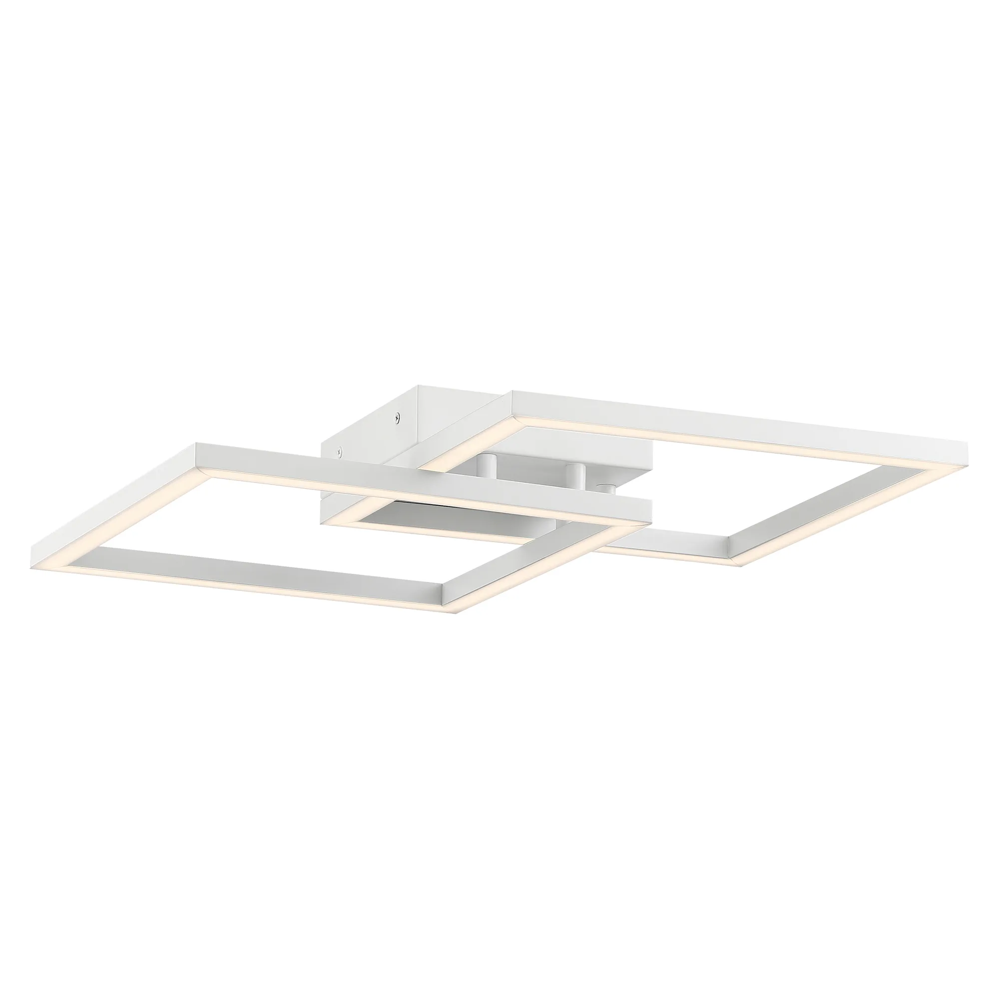SQUARED LED Flush Mount in White