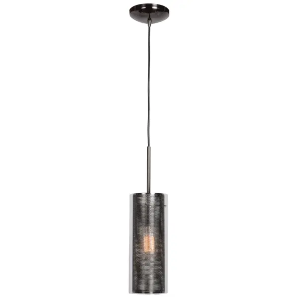 MULTIS Black Chrome Pendant Light