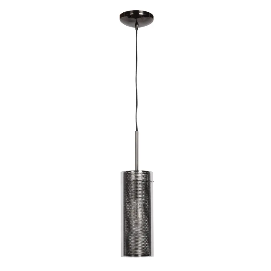MULTIS LED Pendant in Black Chrome