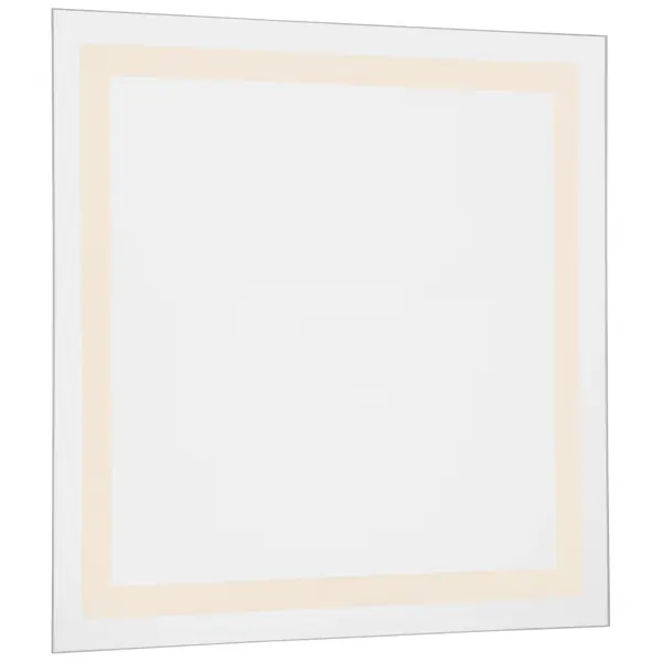 The Peninsula LED Mirror combines functional illumination with sleek contemporary design. Featuring integrated LED lighting with excellent color rendering (CRI 90) and warm 3000K temperature, this 30-inch square mirror provides optimal task lighting for grooming and makeup application.