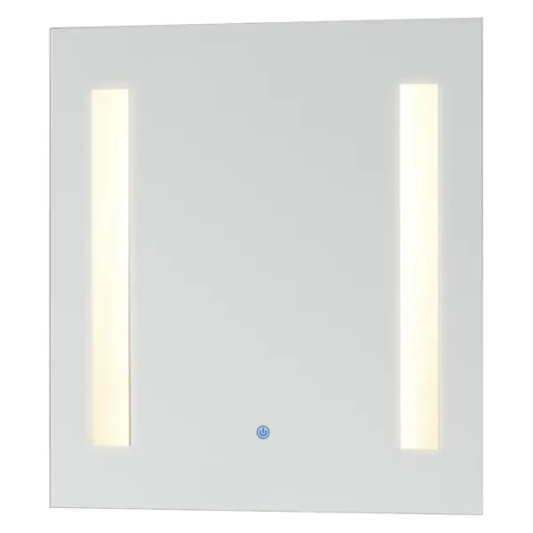 The Peninsula LED Mirror combines functional illumination with sleek contemporary design. Featuring integrated LED lighting with 900 total lumens and dimmable capability, this ADA-compliant mirror is ideal for bathrooms and vanity areas.