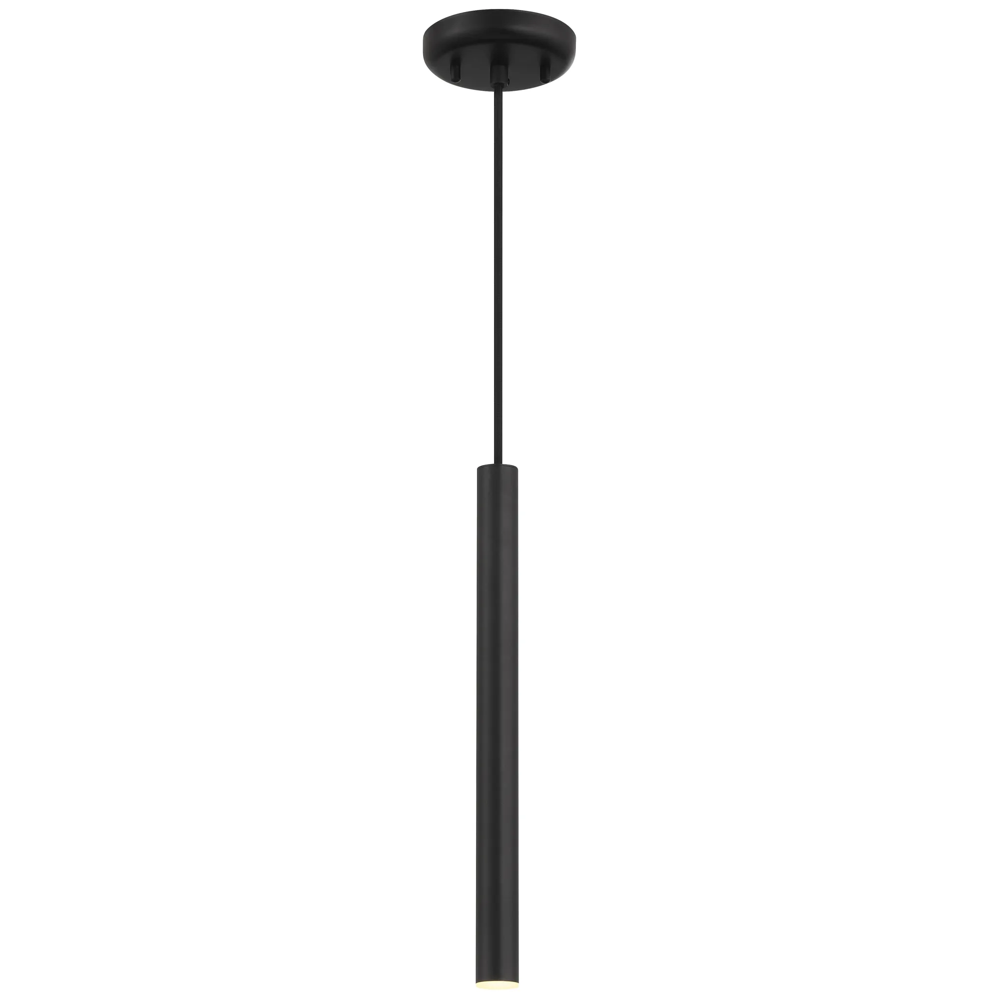 Pipeline LED Pendant in Matte Black