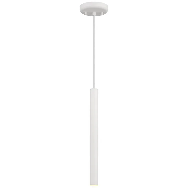 Pipeline LED Pendant in Matte White