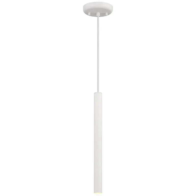 Pipeline LED Pendant in Matte White