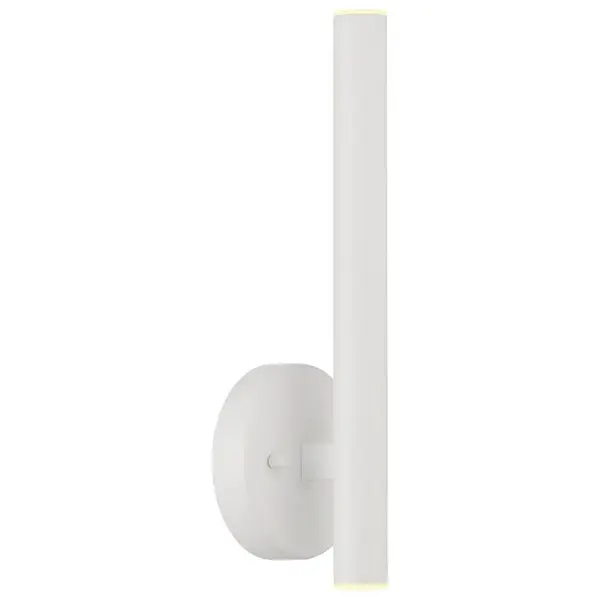 Pipeline LED Wall Sconce in Matte White