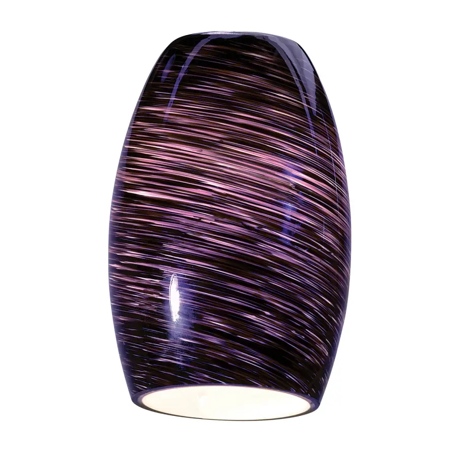 Chianti Purple Swirl Glass Shade