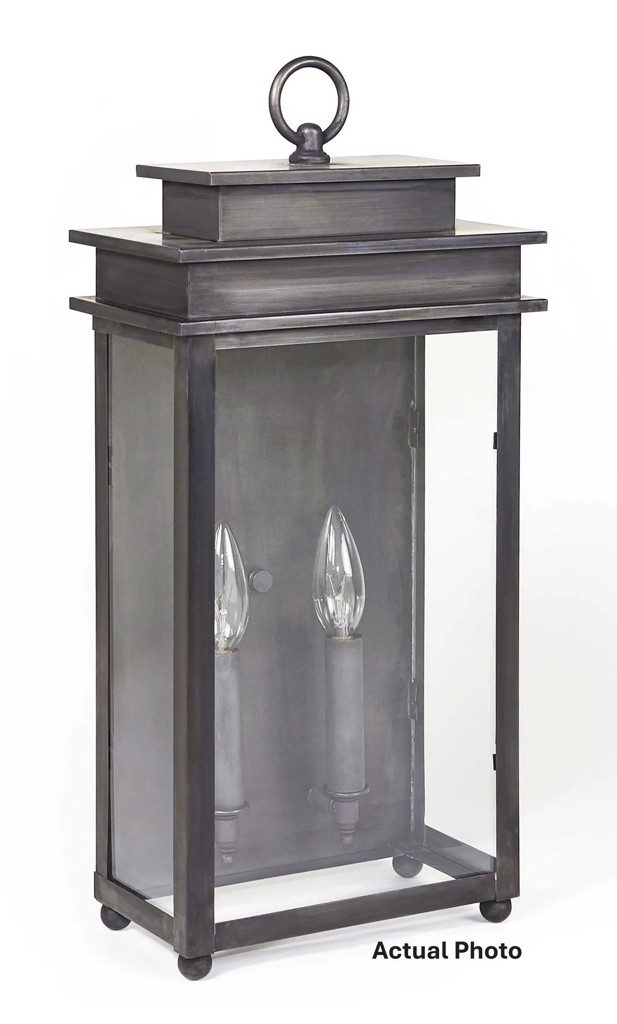 Two Light Wall Mount 60.00W/B/Candelabra