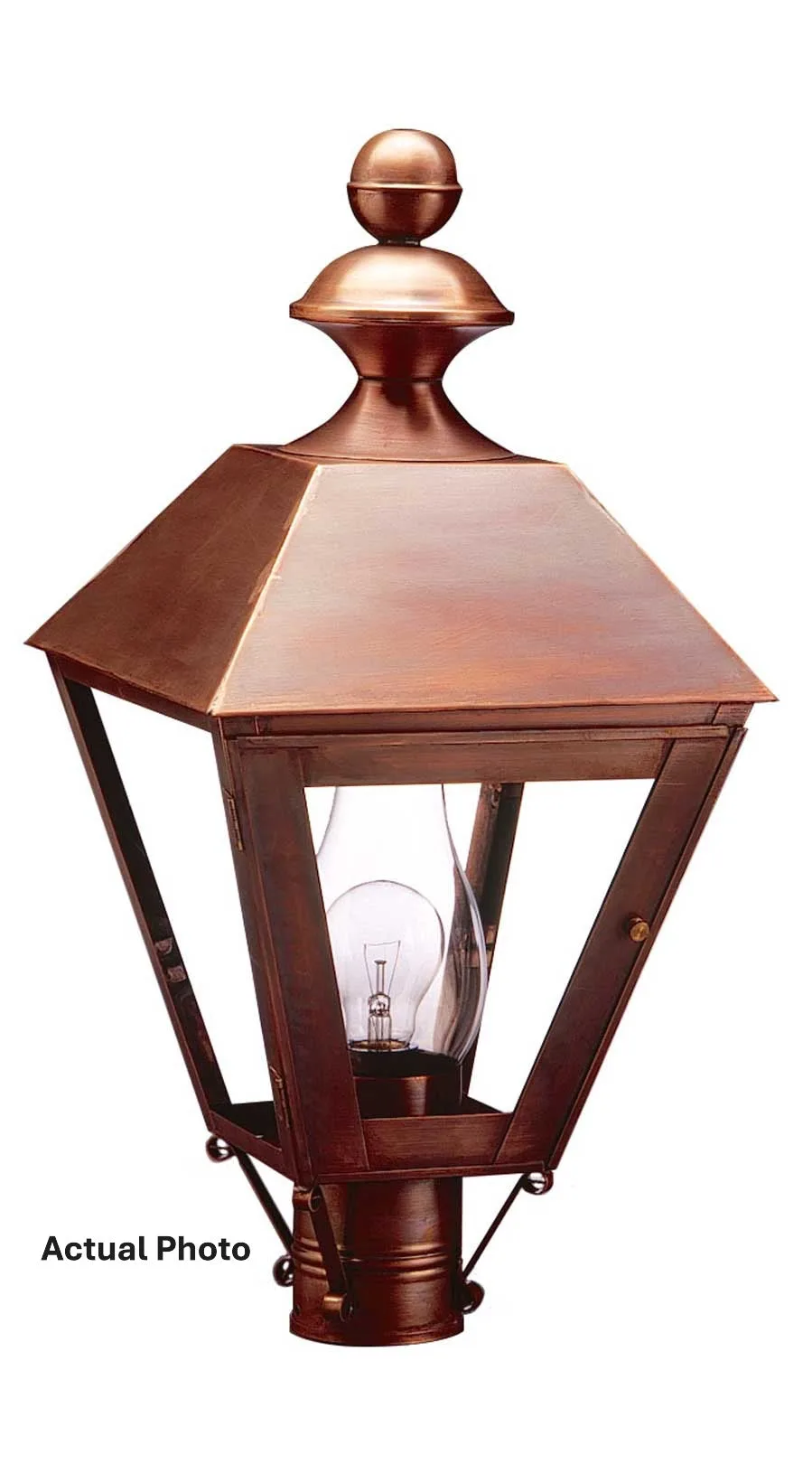 One Light Post Mount 75.00W/A/Medium