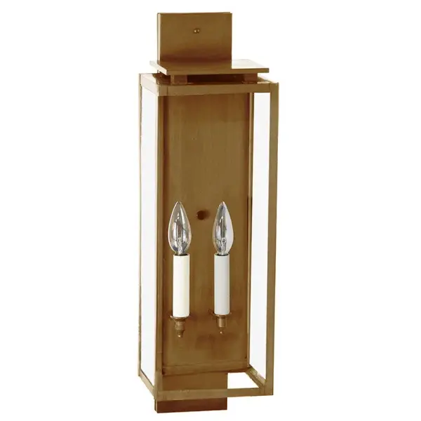 The Downtown collection offers a modern and versatile look. Using straight lines to form its frame, the look is softened by glass panels that enclose the fixture and offer plenty of light. This is a perfect addition to any home or space. - alternate view