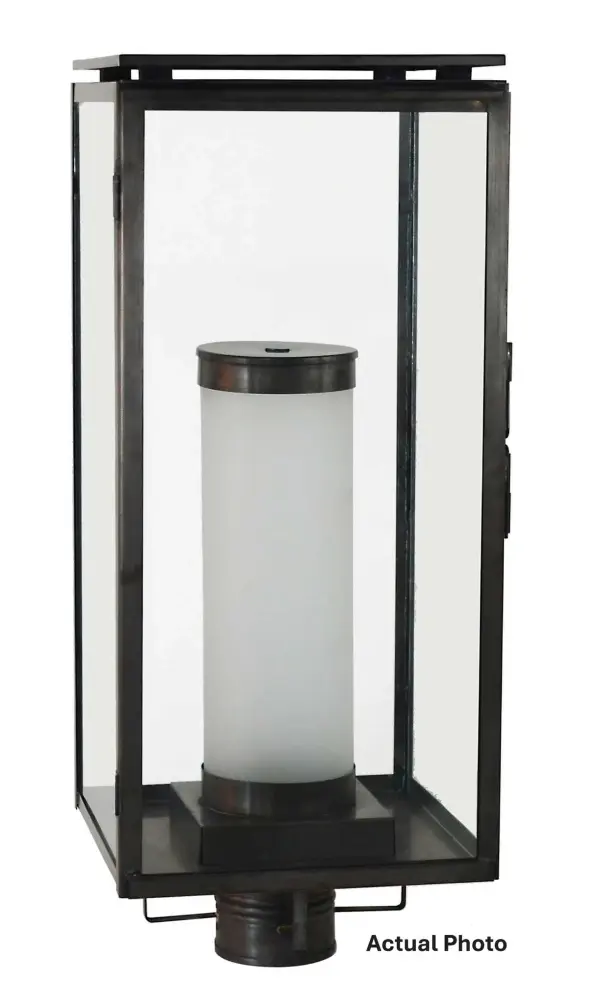 The Downtown collection offers a modern and versatile look. Using straight lines to form its frame, the look is softened by glass panels that enclose the fixture and offer plenty of light. This is a perfect addition to any home or space.
