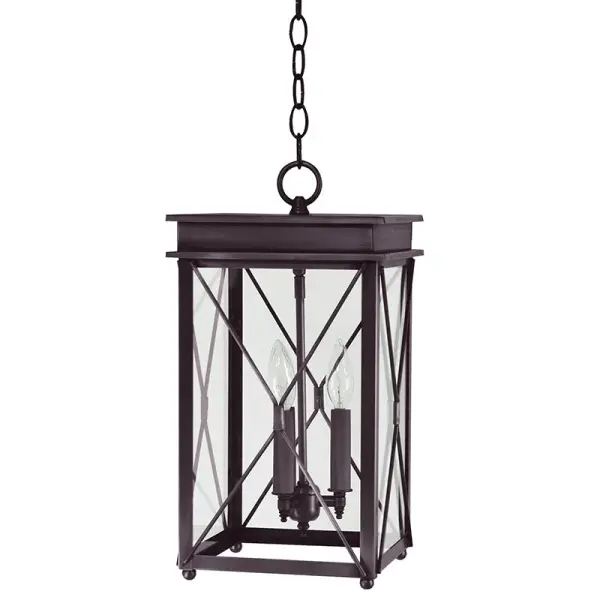 Three Light Hanging Lantern 60.00W/Candelabra - Image 11