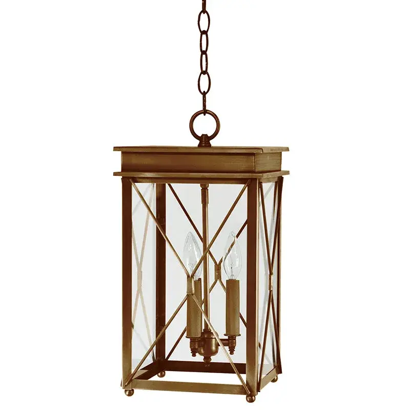 Three Light Hanging Lantern 60.00W/Candelabra - Image 3