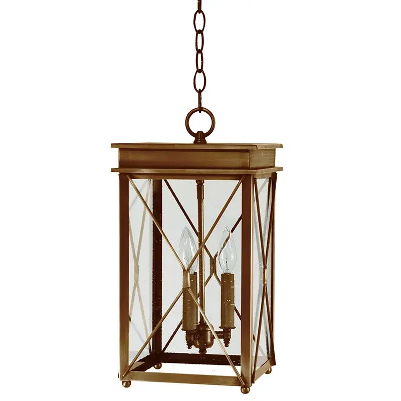 Three Light Hanging Lantern 60.00W/Candelabra - Image 4
