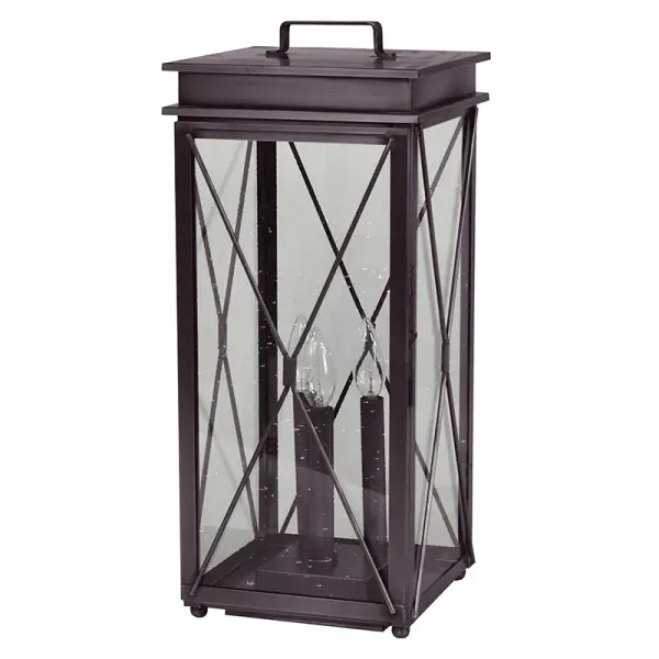 Three Light Pier Lantern 60.00W/Candelabra - Image 11