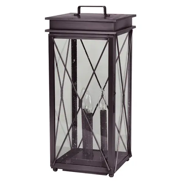 Three Light Pier Lantern 60.00W/Candelabra - Image 12