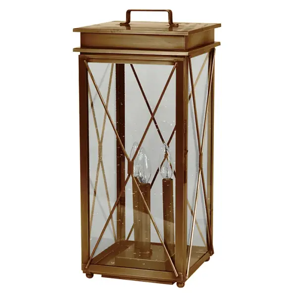 Three Light Pier Lantern 60.00W/Candelabra - Image 3