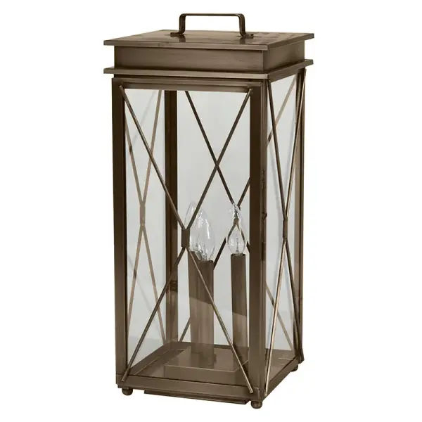 Three Light Pier Lantern 60.00W/Candelabra - Image 6