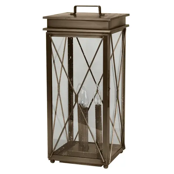 Three Light Pier Lantern 60.00W/Candelabra - Image 8