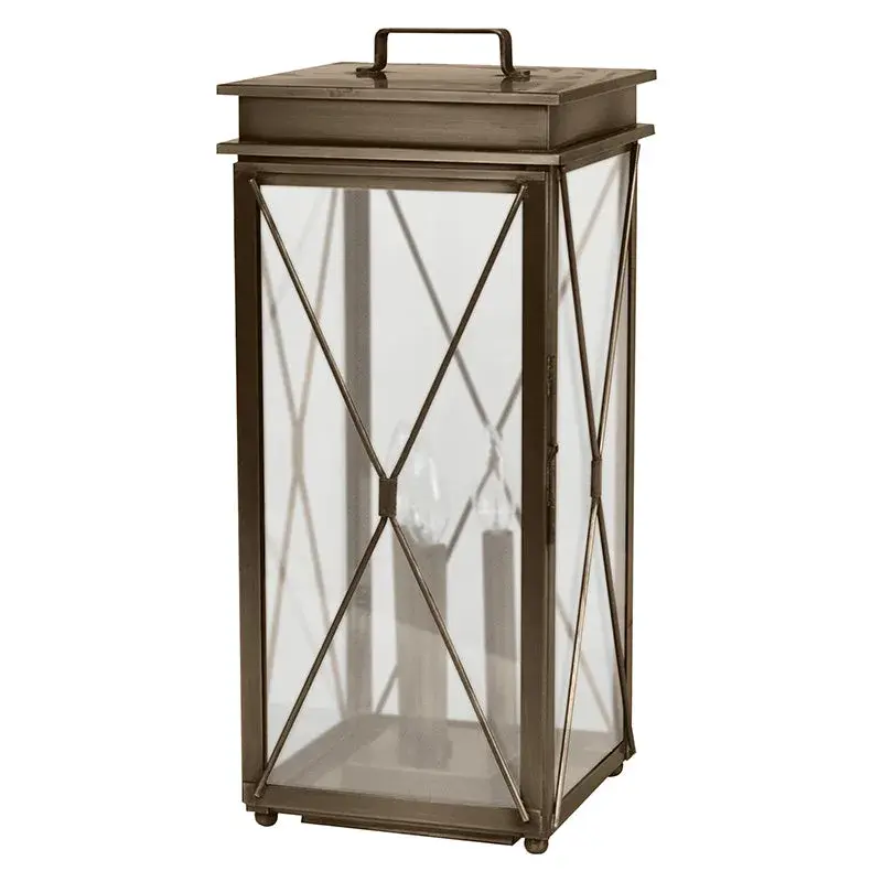 Three Light Pier Lantern 60.00W/Candelabra - Image 9