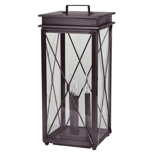 Three Light Pier Lantern 60.00W/Candelabra - Image 10