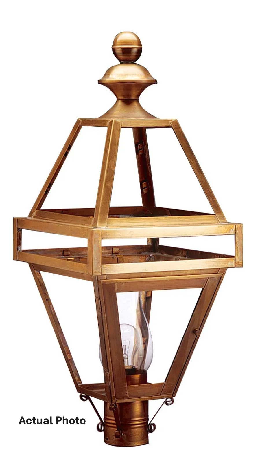One Light Post Mount 75.00W/A/Medium