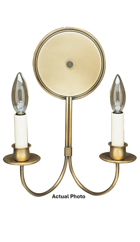 Two Light Wall Sconce 60.00W/Candelabra/Candelabra